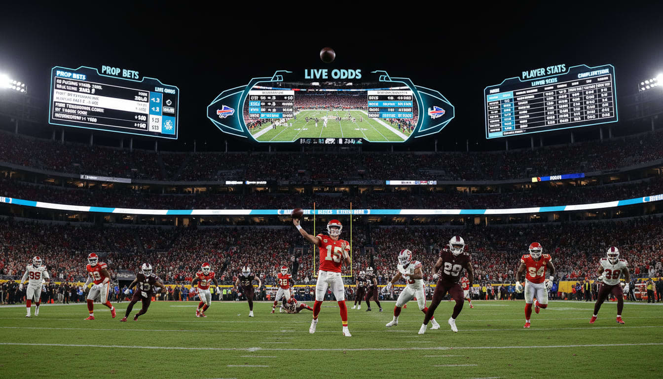 Top American Football Betting Sites: Prop Bets and Live Betting