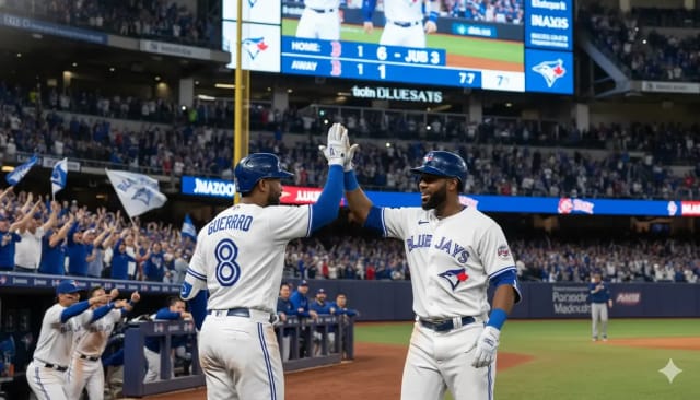 Blue Jays Dominate Dodgers 6-1, Move Within One Win of World Series Title