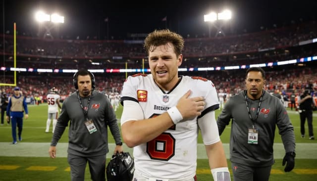 Baker Mayfield’s MRI Shows Low-Grade Shoulder Sprain, Status for Next Game Uncertain