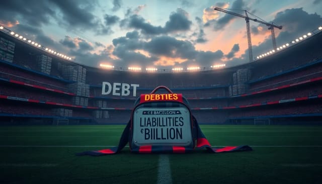 F.C. Barcelona’s Debt Hits €2.5 Billion Amid Leadership Uncertainty