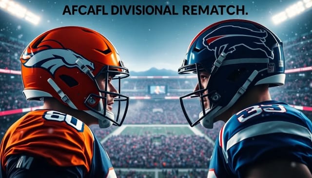 Broncos Set to Face Bills in AFC Divisional Playoff Rematch