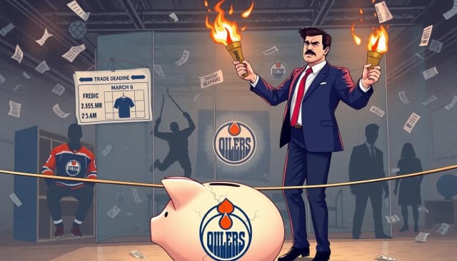 Oilers Face Cap Crunch After Bowman's Big Signings