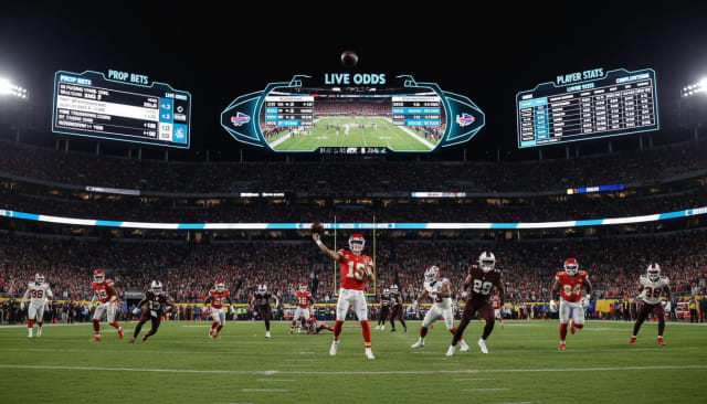 Top American Football Betting Sites: Prop Bets and Live Betting