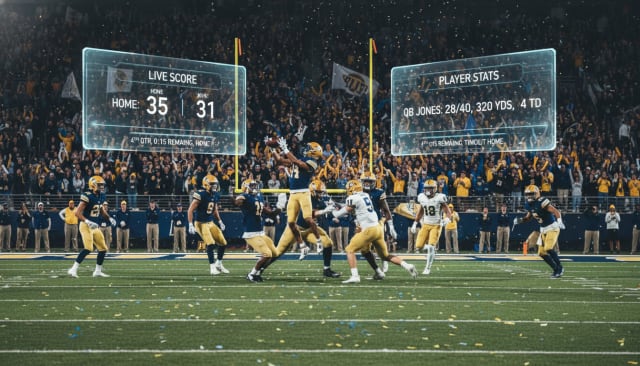 NCAA Football Live Scores and College Gridiron Updates
