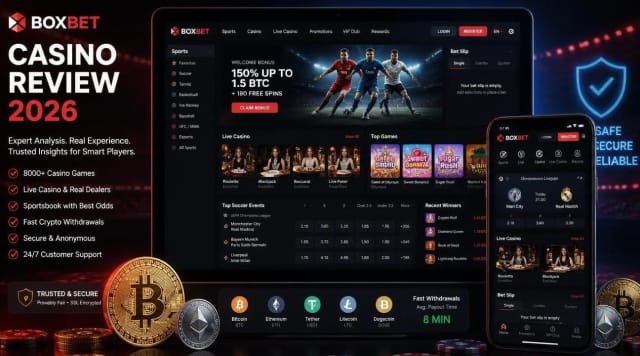 BoxBet Casino Review 2026 Bonuses & Withdrawals