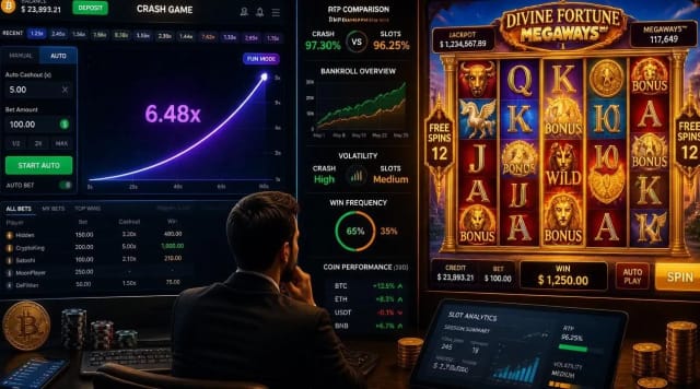 Crash Games vs Slots: Which Gives Better Value in 2026?
