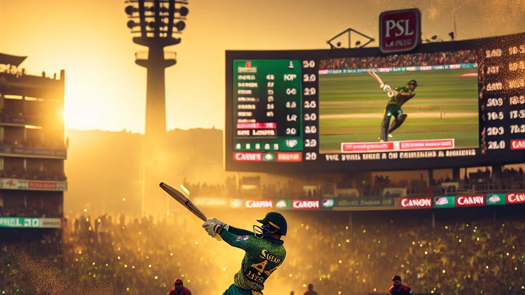 Momentum Shifts: PSL Live Score