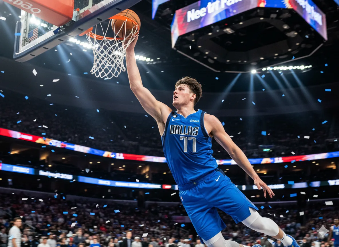 Cooper Flagg’s NBA Debut: Mavericks Rookie Grabs Double-Double in First Game