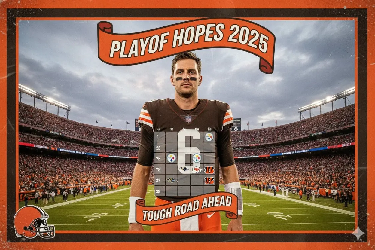 The Browns’ Fleeting Playoff Window: What the Numbers Say