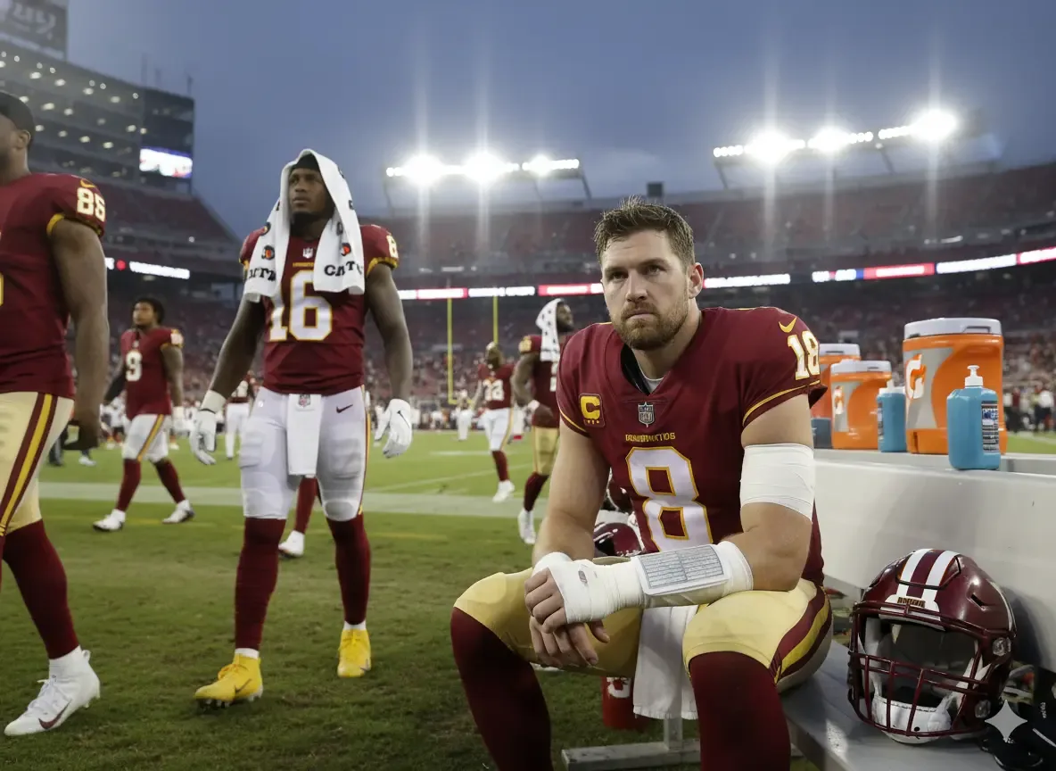 Jayden Daniels Avoids Surgery After Elbow Injury; Commanders Turn to Mariota