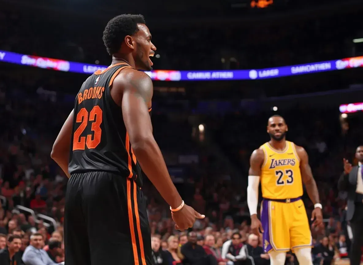 Dillon Brooks Drops 33, Taunts LeBron as Suns End Lakers’ Streak
