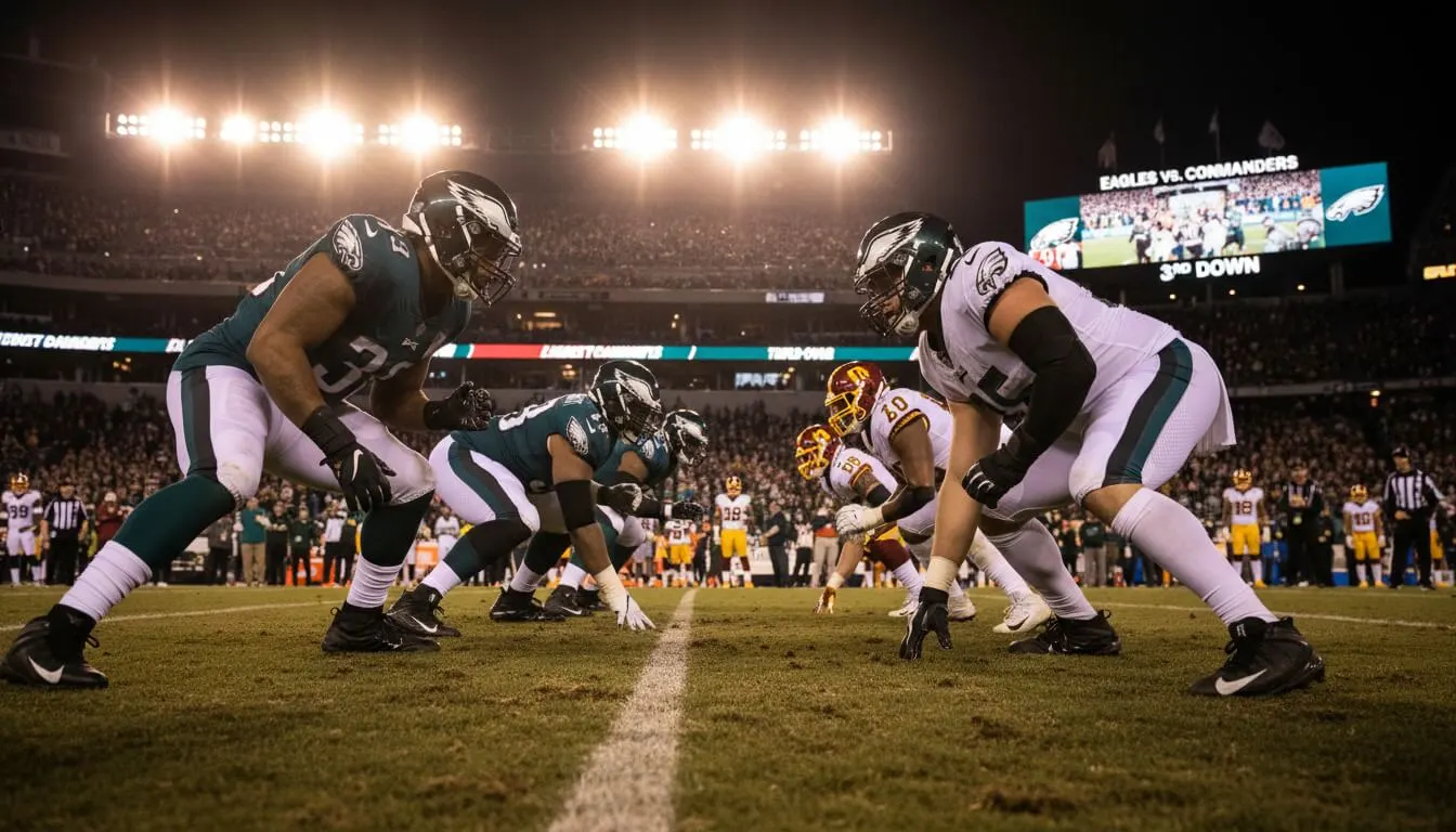 Eagles Commanders Point Spread Explained With Betting Context