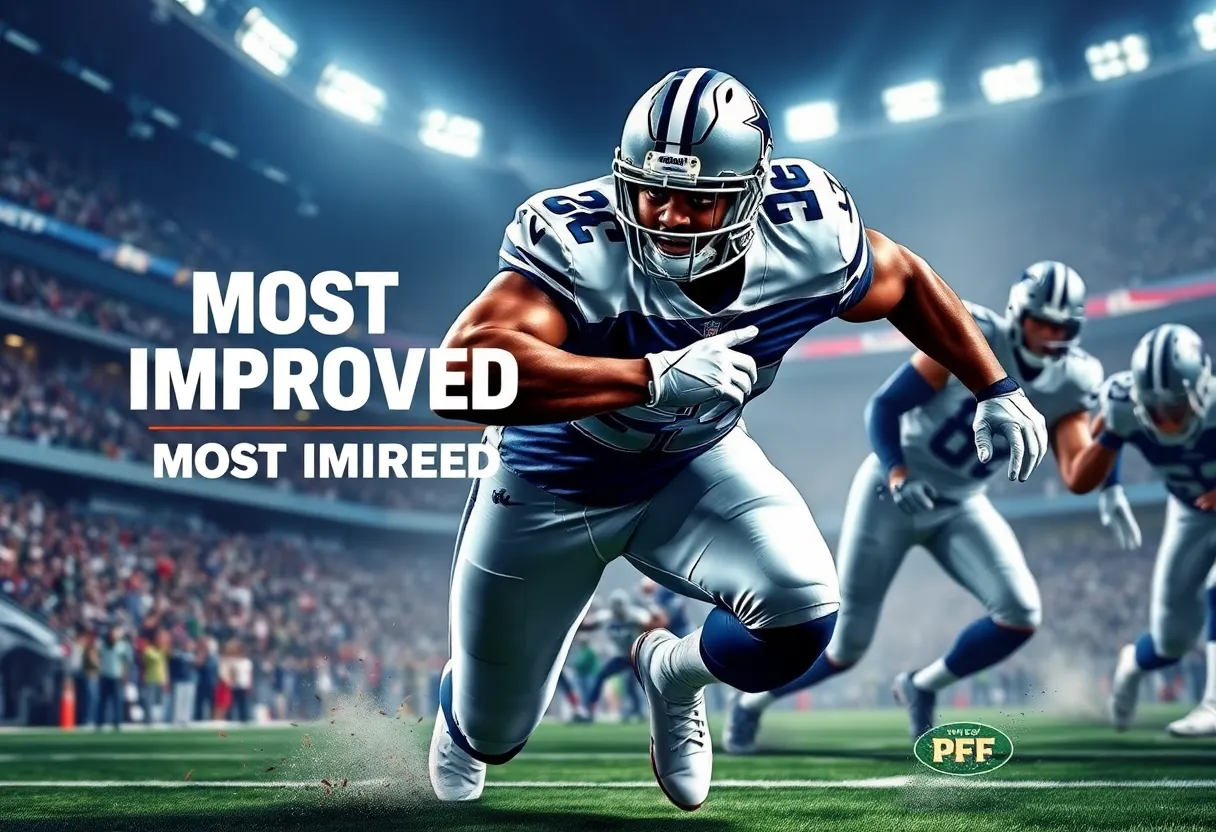 Cowboys’ Quinnen Williams Earns Top “Most Improved” Nod from Pro Football Focus