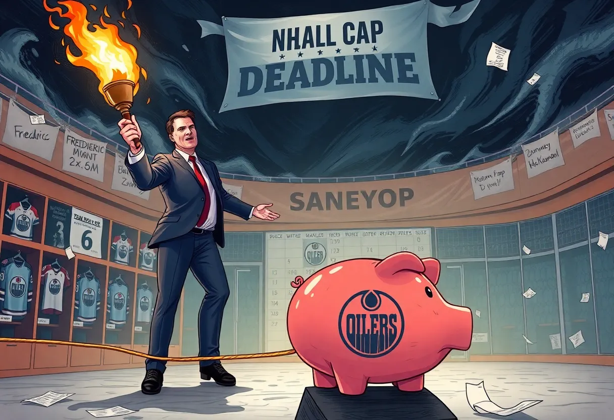 Oilers Face Cap Crunch After Bowman's Big Signings