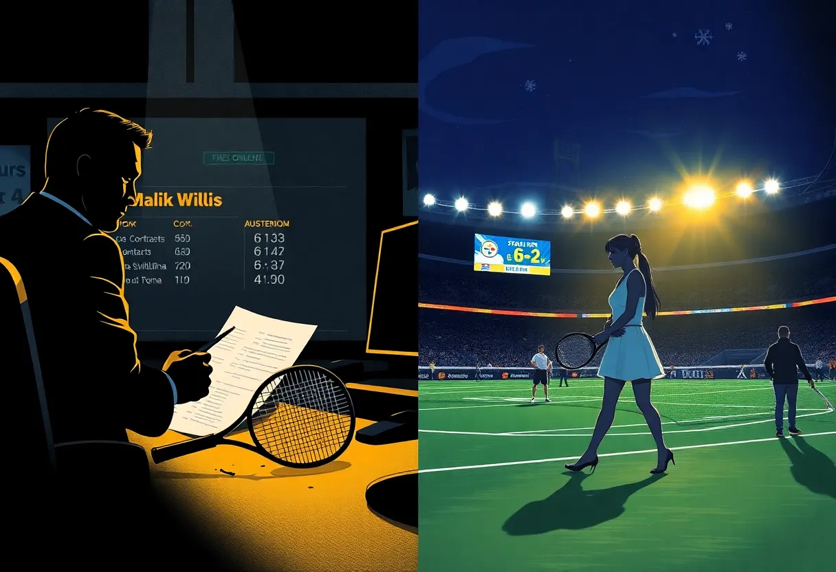 Steelers Weigh Malik Willis as Possible Addition; Gauff’s Frustration Boils Over at Australian Open