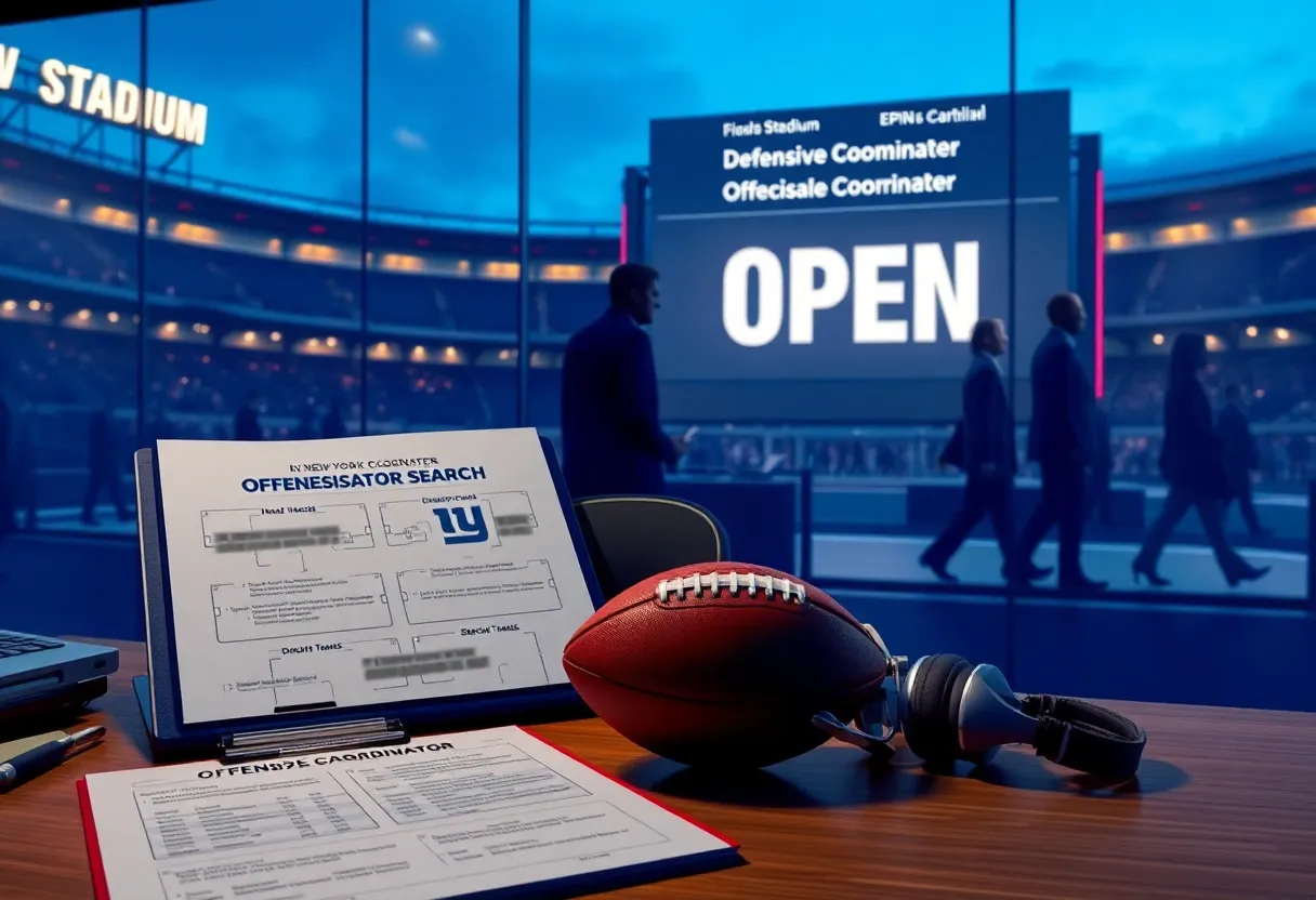 New York Giants Eye Candidates for Offensive Coordinator Role