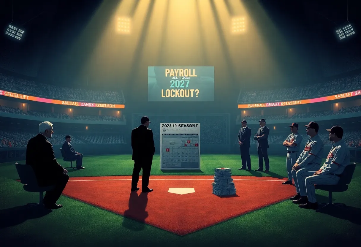 MLB Faces Possible Labor Stoppage Threatening 2027 Season