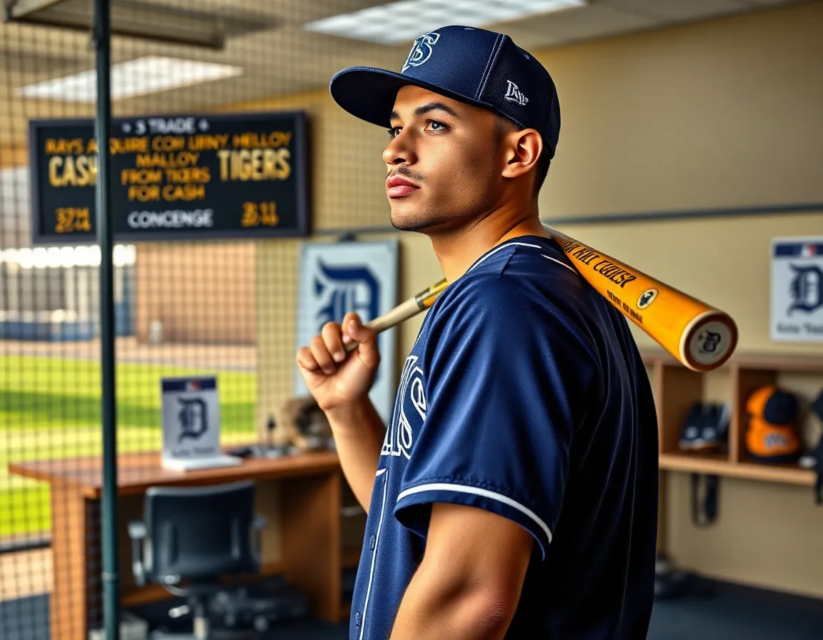 Rays Acquire Outfielder Justyn-Henry Malloy from Tigers for Cash