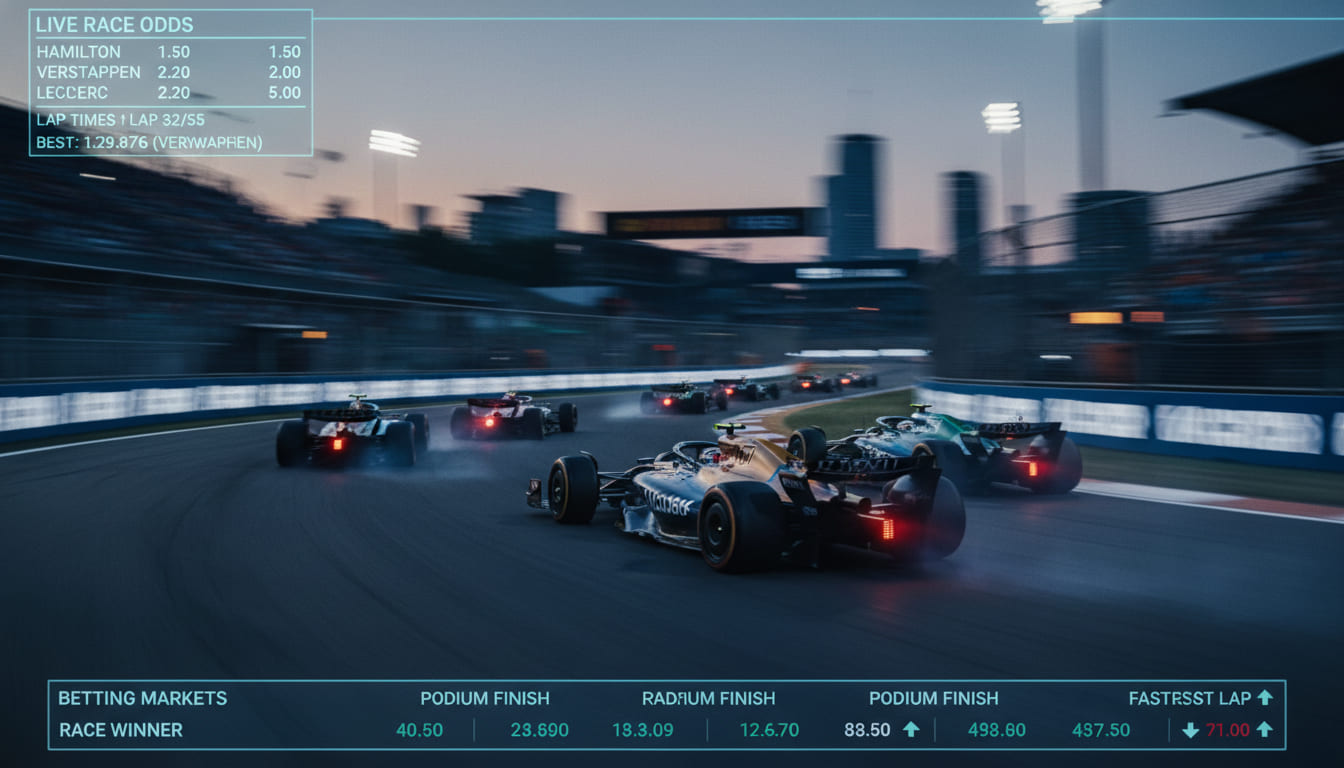 Best Car Racing Betting Sites: Live Race Betting Options