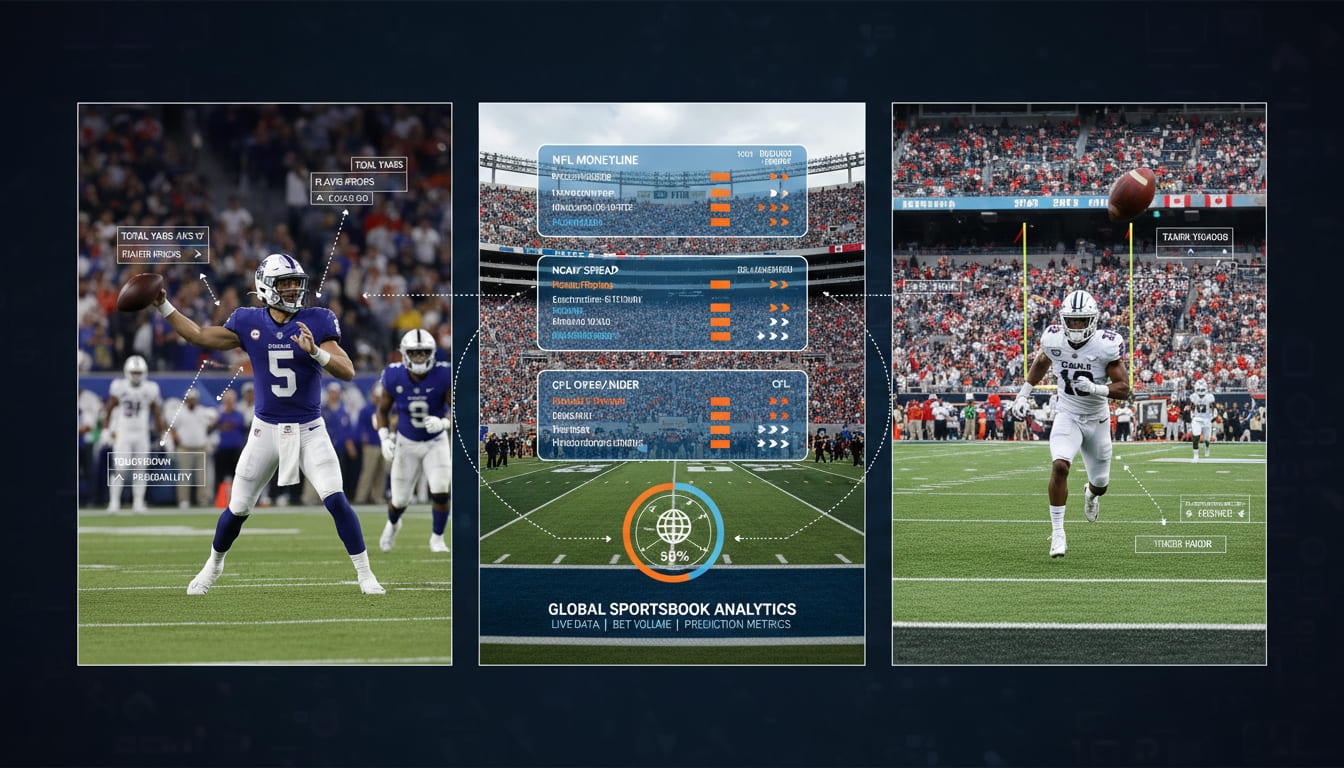 NFL Betting Odds: Global Football Odds Comparison for NCAA & CFL