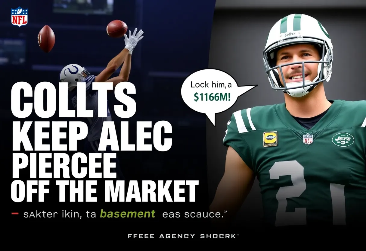 Colts Reportedly Keep Alec Pierce Off Market With $116 Million Deal; Sauce Gardner Reacts