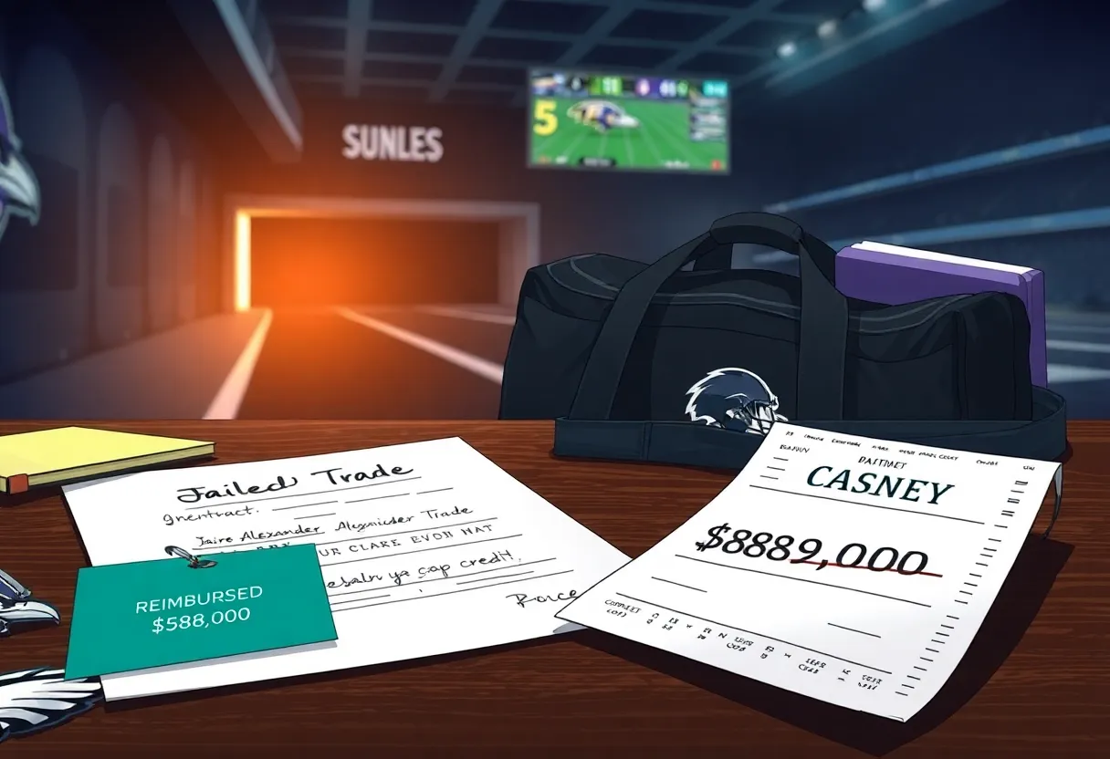 Eagles Recoup Nearly $900K After Alexander’s Sudden Exit