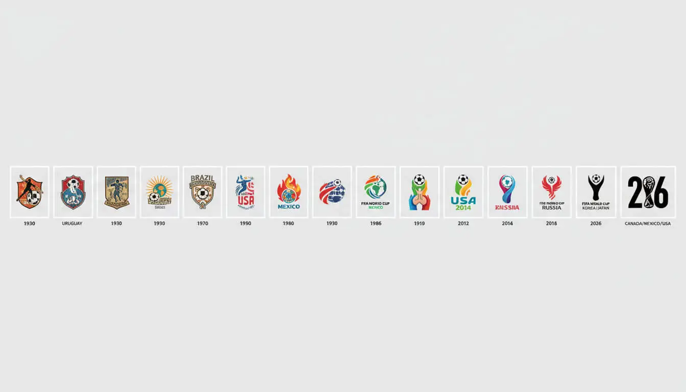 FIFA World Cup Logo History From 1930 to 2026 Explained