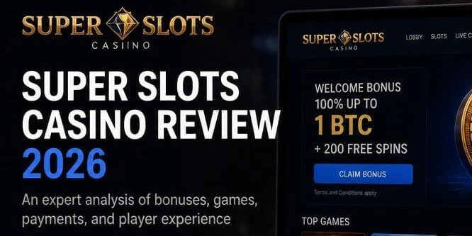Super Slots Casino Review 2026 Is It Legit and Safe?