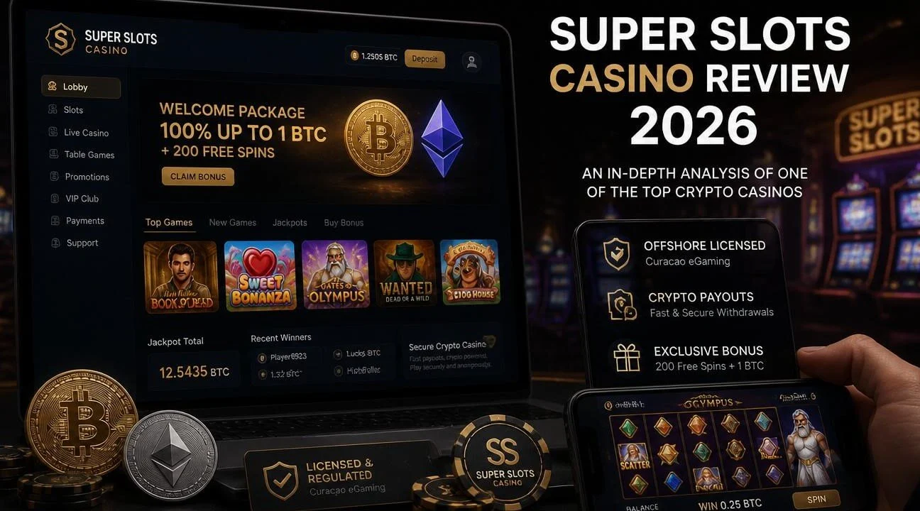 Super Slots Casino Review 2026 Is It Legit and Safe?