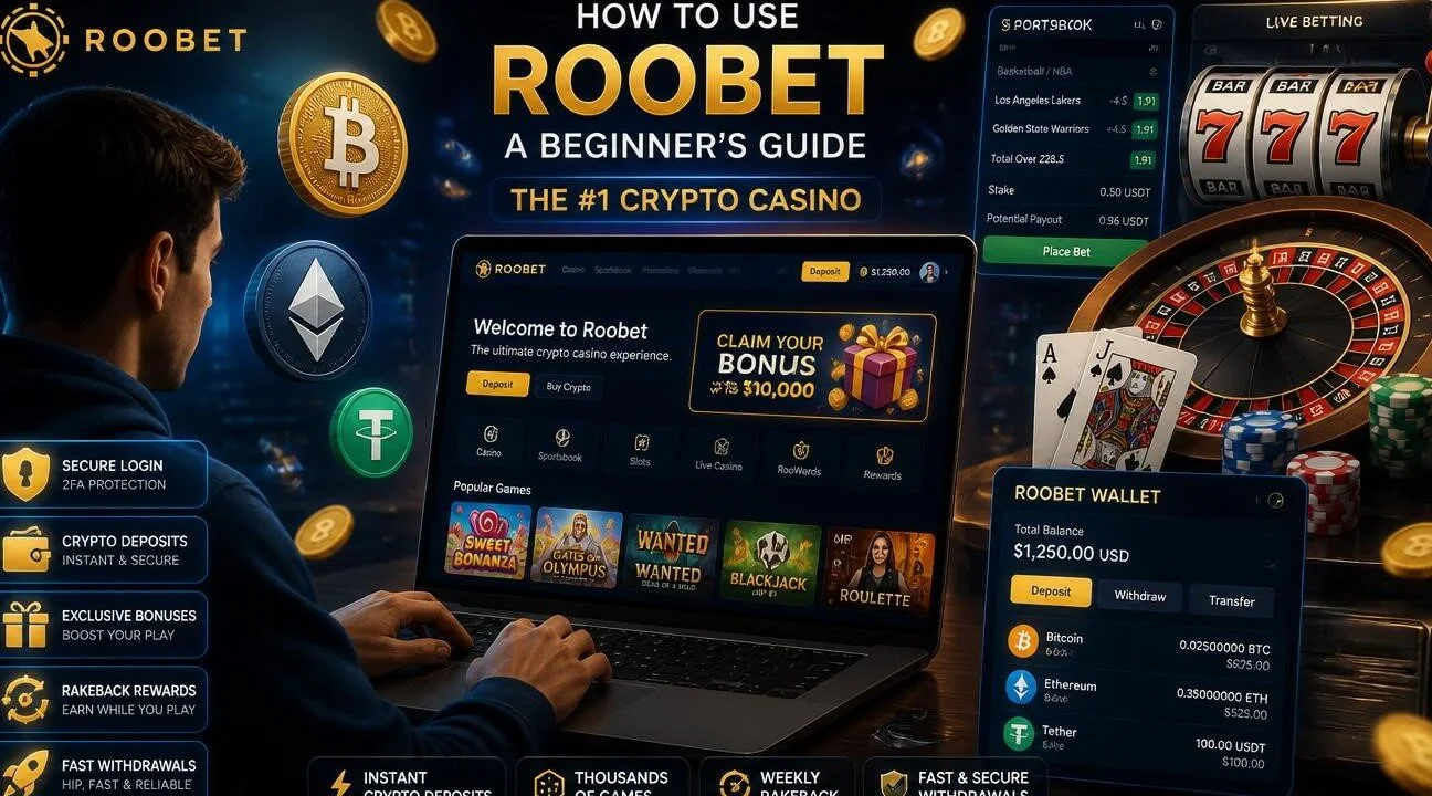 Roobet Crypto Casino for Beginners: A Complete Step-by-Step Guide to Getting Started in 2026
