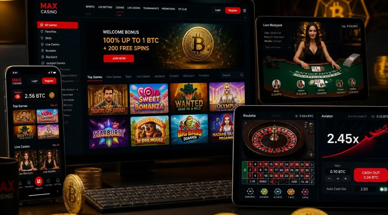 Max Casino Best Games Guide Top Slots Live Casino & Aviator