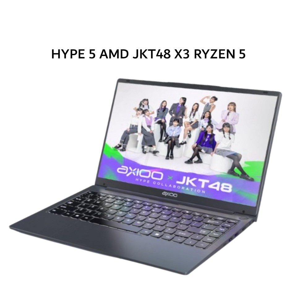 AXIOO HYPE 5 AMD JKT48 X3 RYZEN 5 3500 8GB 256GB DOS 14.0FHD IPS