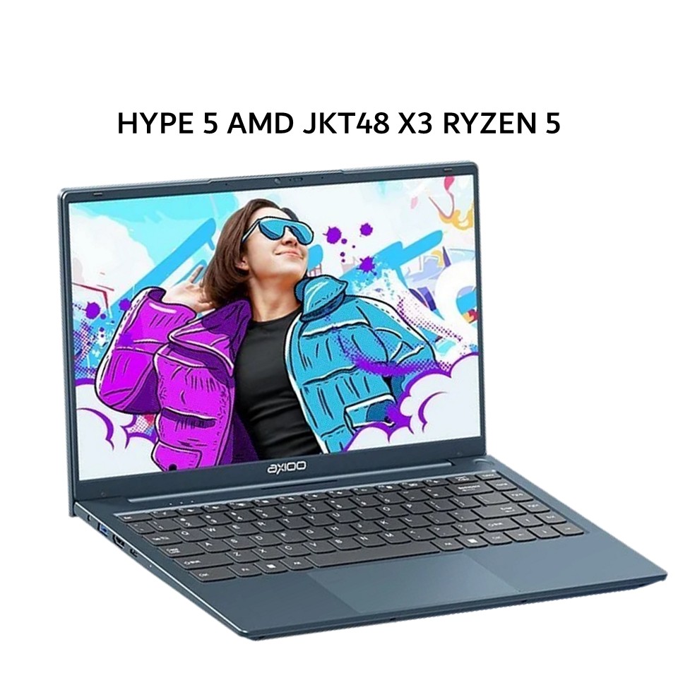AXIOO HYPE 5 AMD JKT48 X3 RYZEN 5 3500 8GB 256GB DOS 14.0FHD IPS