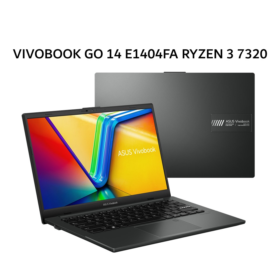 ASUS VIVOBOOK GO 14 E1404FA RYZEN 3 7320 8GB 512GB W11+OHS+M365B