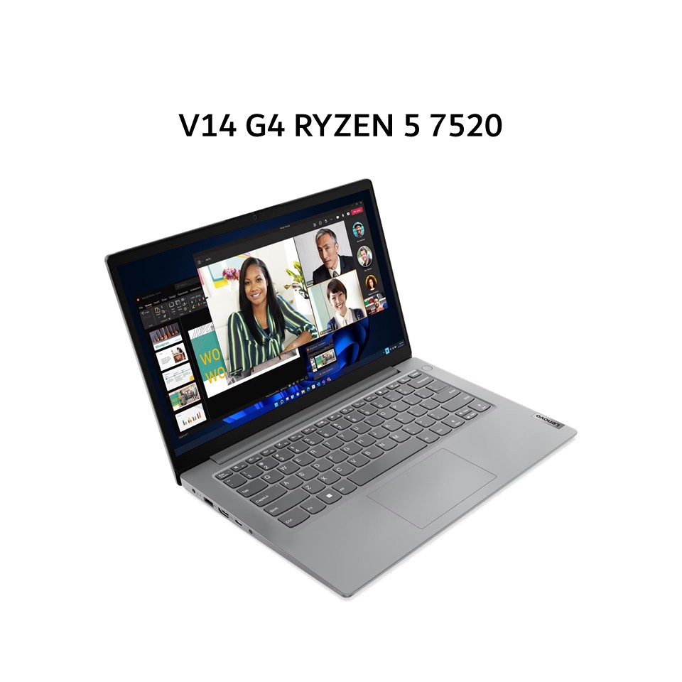 LENOVO V14 G4 RYZEN 5 7520 16GB 512GB W11+OHS 14.0FHD IPS 2Y GRY