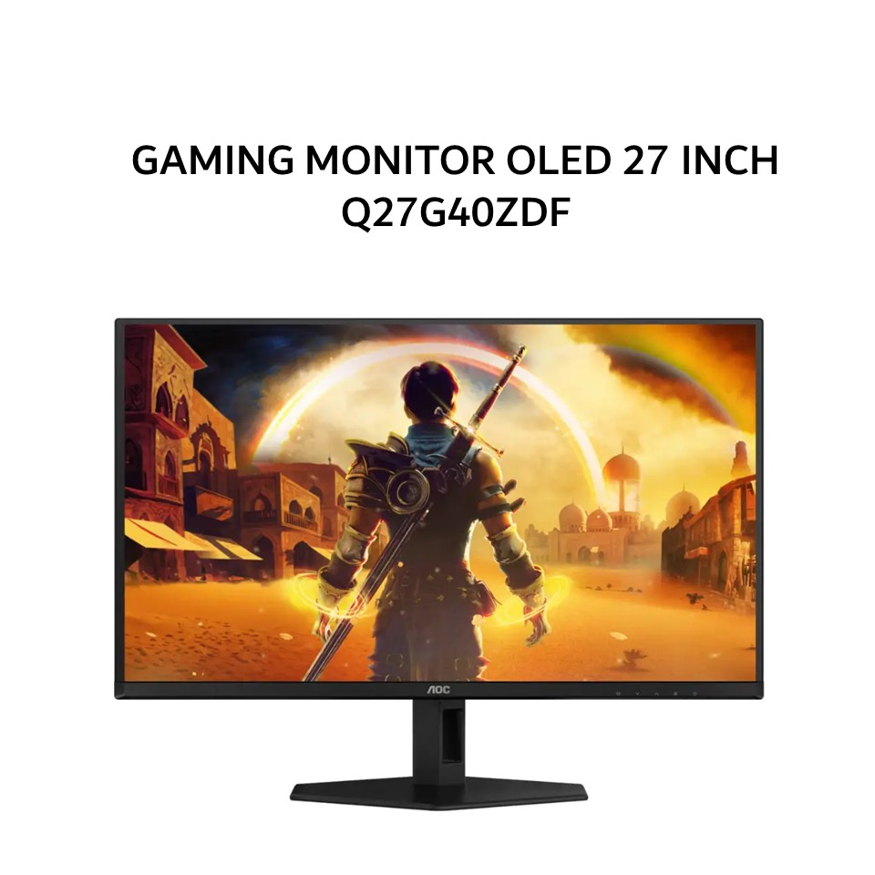 AOC GAMING MONITOR 27 INCH QD-OLED 2K QHD 1440P 0.03MS 240HZ
