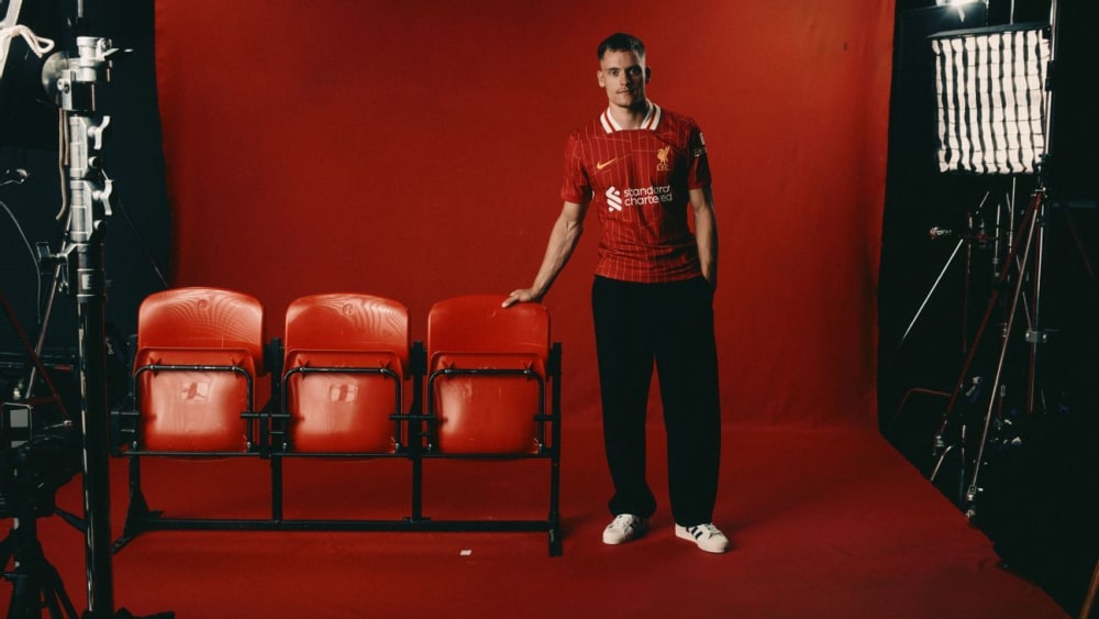 Jugadors del Liverpool durant un partit de futbol.