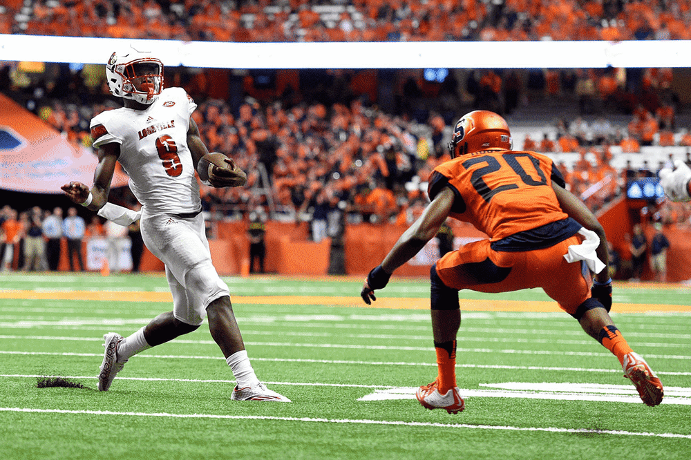Mirant enrere a la temporada d'Heisman de Lamar Jackson, 10 anys després.