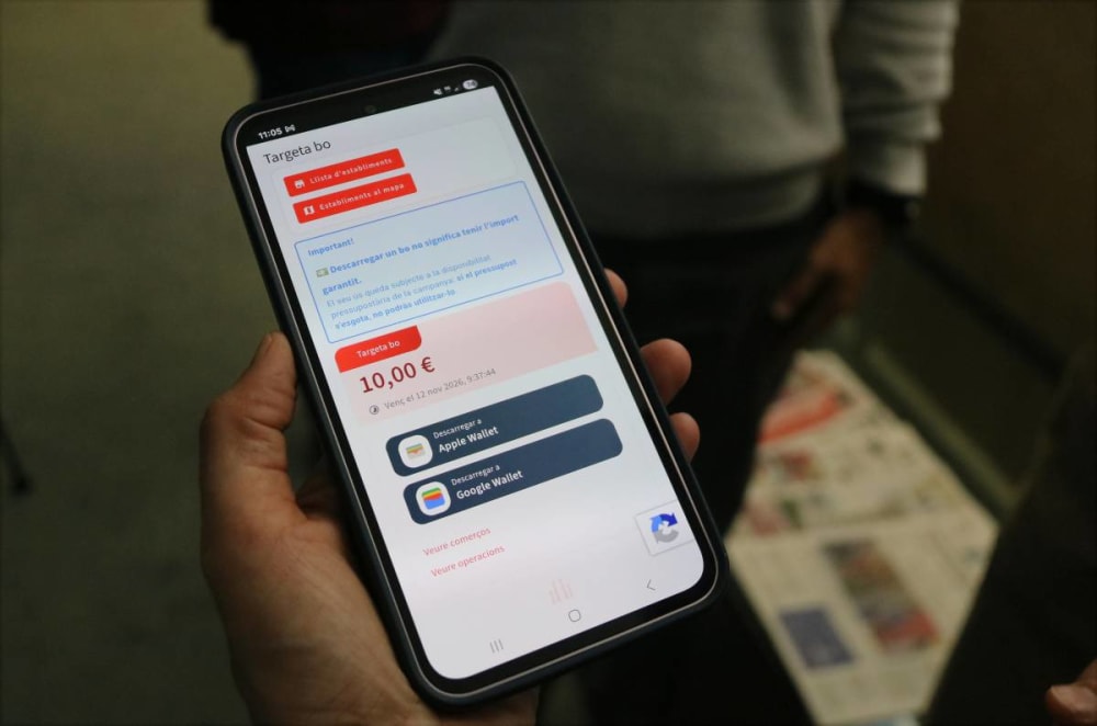 Com aconseguir els «bons consum» de 30 euros per comprar a Barcelona: guia pas a pas