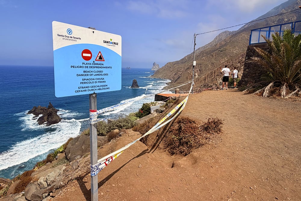 Benijo, el paradís prohibit de Tenerife: "És una vergonya estar dos anys sense platja"