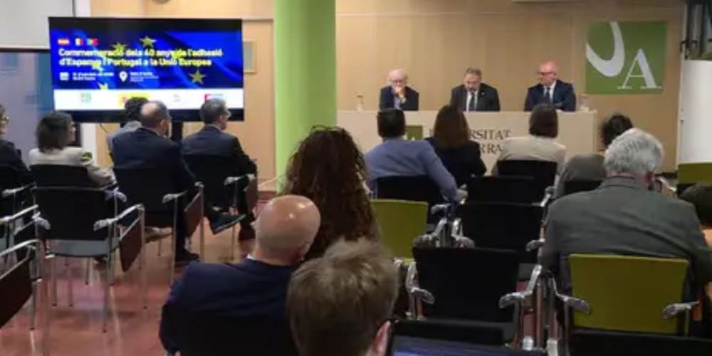 Espanya i Portugal celebren 40 anys a la UE: «La integració europea ha contribuït a consolidar la democràcia»
