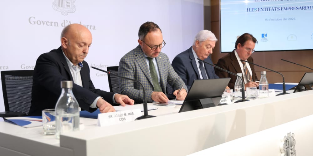 Govern i les entitats empresarials signen un memoràndum per preparar les empreses davant l’Acord amb la UE