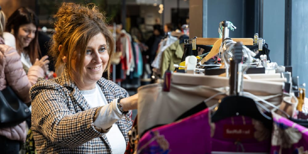El Vide Dressing obre una nova edició a la Massana amb més de 6.000 articles de segona mà distribuïts en 80 parades