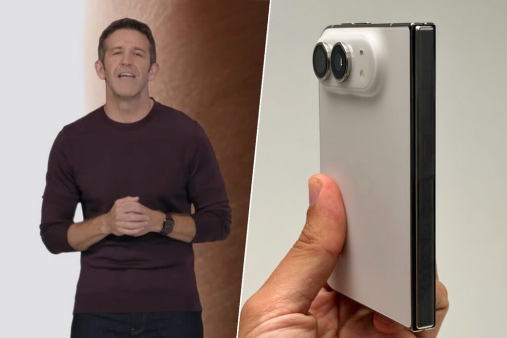"Barats i tronats". Així defineix el CEO d'Apple als plegables que competeixen amb l'iPhone Duo