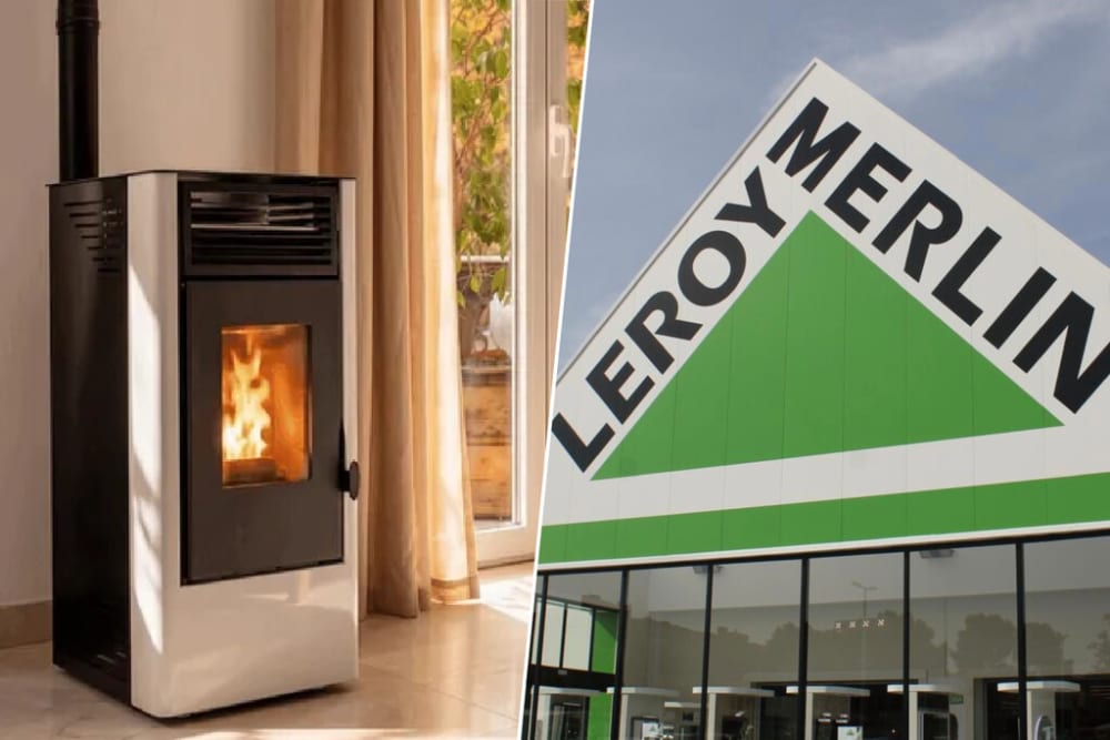 Leroy Merlin ha rebaixat aquesta estufa de pèl·lets perfecta per a equipar la teva llar de cara a l'hivern