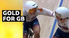 Or per a les dones GB en persecució d'equip