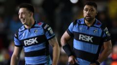 Faletau i Adams de tornada a Cardiff a Nordhampton