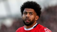 El jugador de rugbi Kallum Watkins
