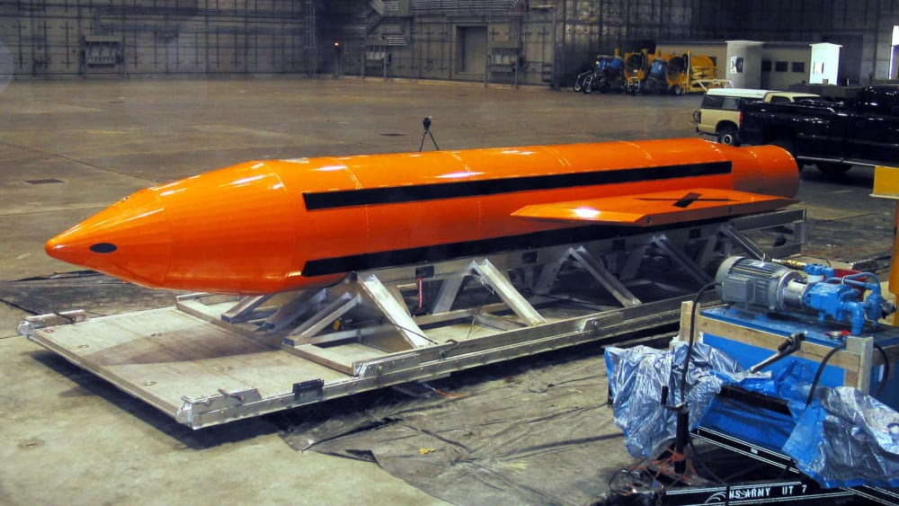 Els Estats Units han informat que l'ús de 'mare de totes les bombes' com a vots iranians per lluitar