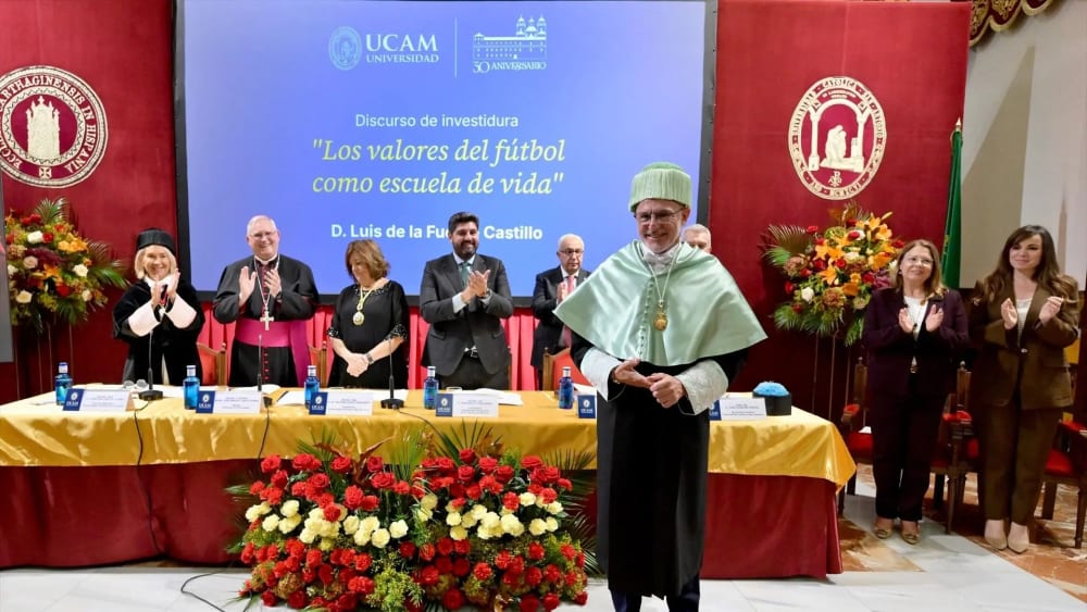Luis de la Font, doctor 'honoris causa': "Tot el que estigui relacionat amb la fe suposa un motor en la vida"